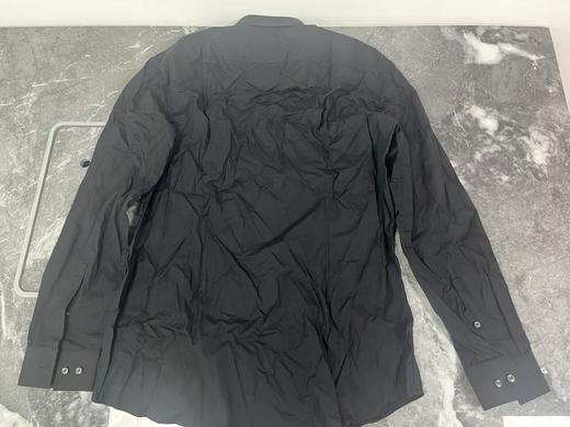 瑕疵HUGO BOSS/胡戈波士 男士黑标易熨烫纯色商务休闲正装长袖衬衫 商品图1