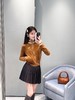 缪缪 25FW早秋限定 微标焦糖绒感拉链针织开衫（ZY*DQJ） 商品缩略图9
