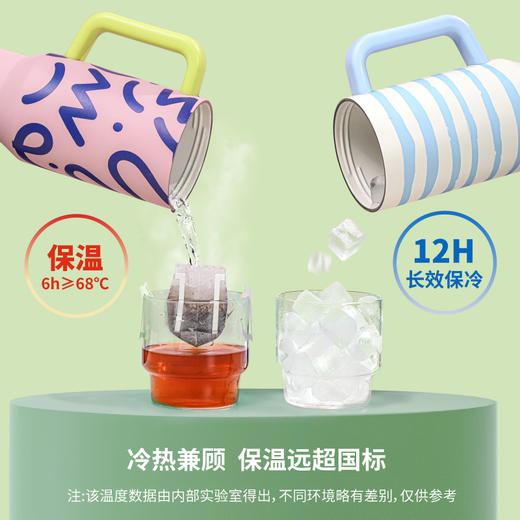 【波乐派】畅饮冰霸杯316L陶瓷覆层内胆 1200ml 商品图4
