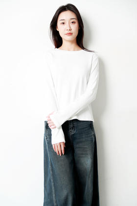 基本款打底衫，显瘦且好看。可以焊在身上瑜伽训练长袖女C111258