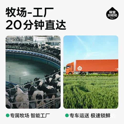 隔壁刘奶奶-A2纯牛奶125ml*9盒 商品图6