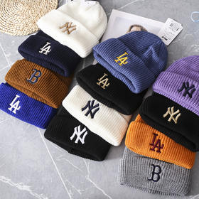 MLB冬季帽 针织帽棒球帽渔夫帽