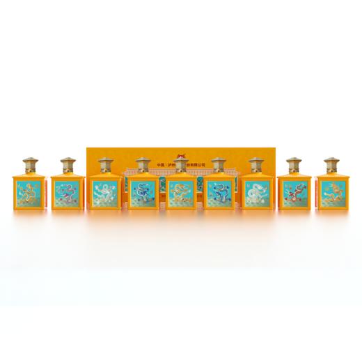 【整箱购】泸州原酿天典 九龙壁 52度 浓香型泸州老窖股份有限公司出品纯粮酒 500mL*9瓶 整箱装 商品图1