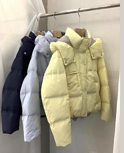 581738拼色拉链羽绒服 商品图0