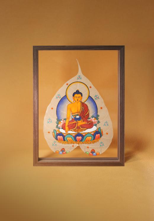 菩提叶唐卡 商品图0