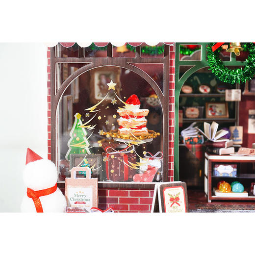 DIY手作圣诞小屋心意商店玩具-纪念日百货门店同款167193641 商品图3