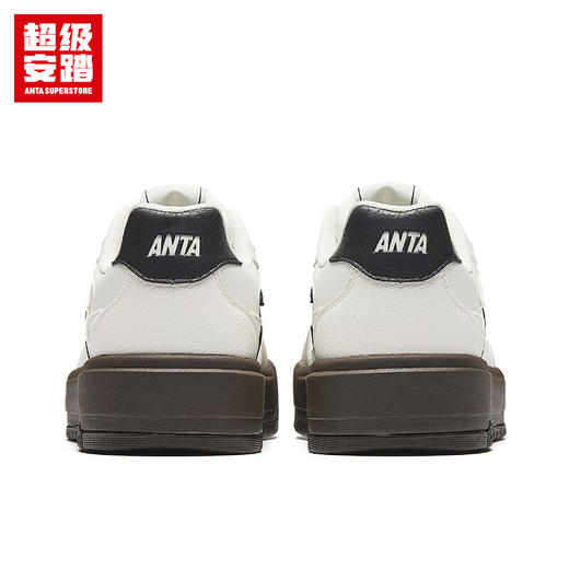超级安踏月牙丨运动板鞋女鞋秋冬轻质舒弹科技减震休闲鞋子女122548007U 商品图3