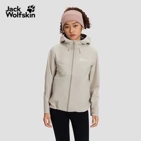 【云粉节】【7折】6楼JACKWOLFSKIN狼爪秋款HIGHESTPEAK女款防水冲锋衣A65370-A0056吊牌价2299折后价1609