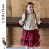 littletime女童毛衣2025秋冬新款儿童韩版蝴蝶结针织衫上衣 商品缩略图1