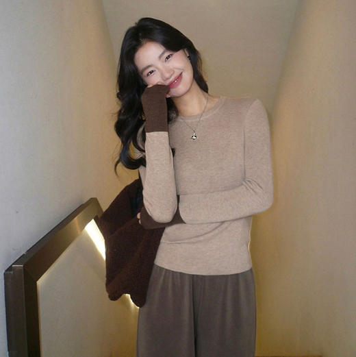 撞色羊毛衫｜撞色时髦，一眼出彩，内搭高级有层次【3-5天发货，周末顺延】 商品图3