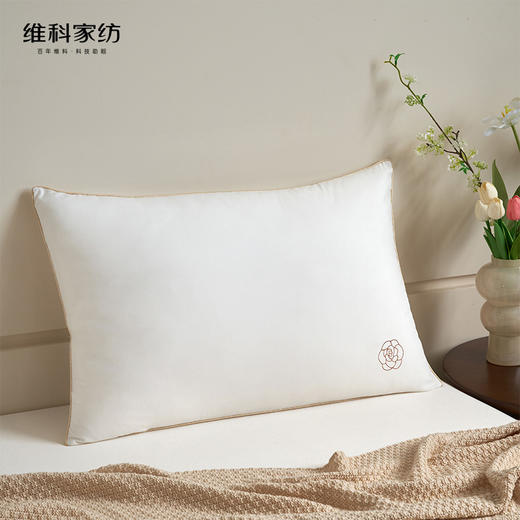 【维科家纺】  山茶花纤维枕/只 商品图0