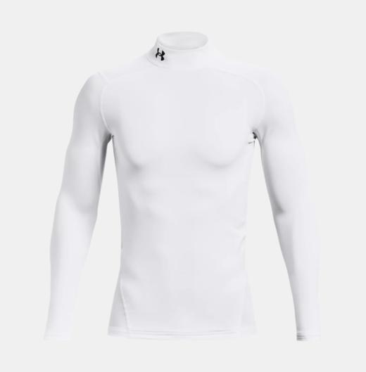 【明星同款Coldgear冬训紧身衣】安德玛男子UA Armour半高领长袖紧身衣1366072-100 商品图3