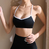 跃牌【菲芬之想】系列 撞色薄款吊带运动套装高级感背心健身瑜伽欧式文胸25119 商品缩略图3