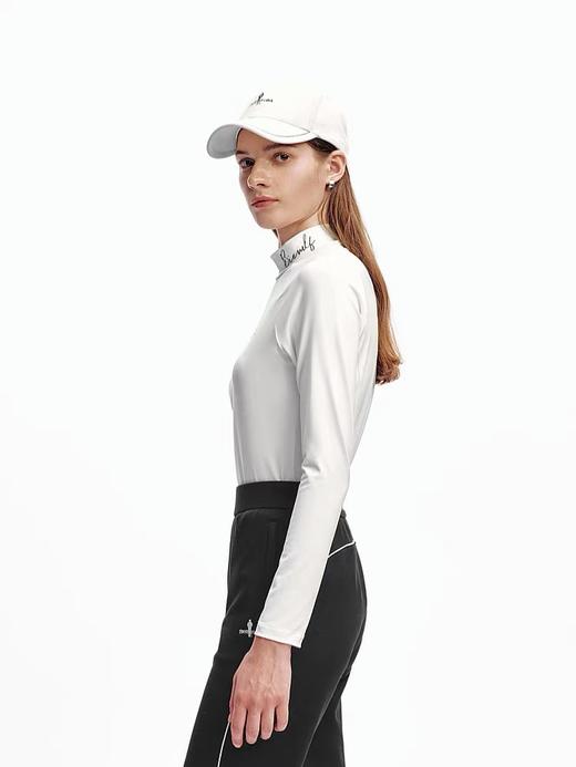 点此购买 比音勒芬秋冬季女士高尔夫弹力立领长袖T恤 ss 335313 商品图3