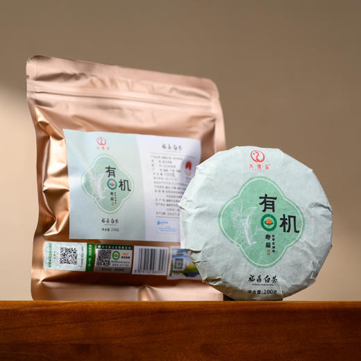 懂茶帝有机茶高山云雾茶磻溪大洋山2024年福鼎白茶有机寿眉饼100g 商品图4