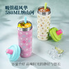 【波乐派】宝相华锦系列 吸管保温杯580ml 商品缩略图5