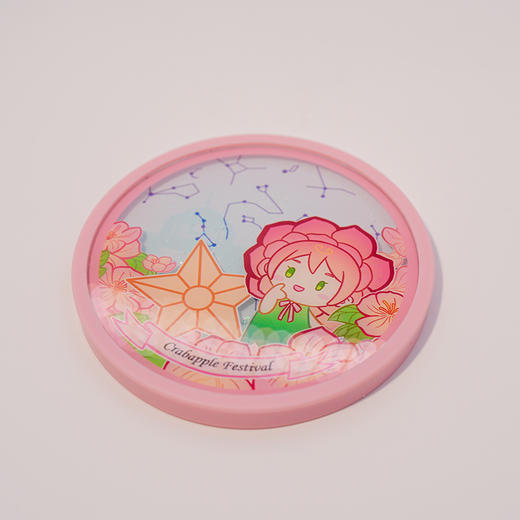 天津大学文创棠影星梦 流沙主题杯垫 商品图1