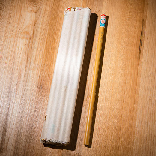 70年代“直上青云”纯石獾老毛笔（一支） 商品图3