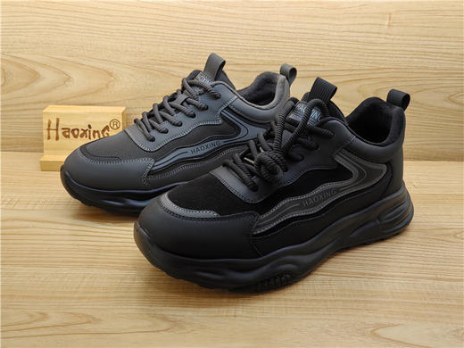 2024豪行冬款专柜正品男鞋运动休闲舒适加绒保暖男棉鞋14462250 商品图2