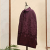 高品质寿服女棉披风“花紫玲珑”百年非遗工艺寿衣 商品缩略图1