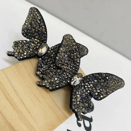 蝴蝶满钻发夹精致名媛风气质发饰-纪念日百货门店同款167749347 商品图4