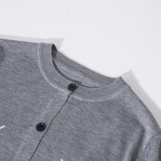 Grace&Glam 精纺羊毛舒柔减龄菱形开衫 商品图3