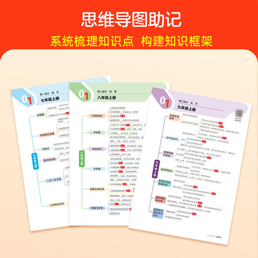 初中秒解数理化数学物理化学一本全考点及公式手册知识定律定理 商品图4