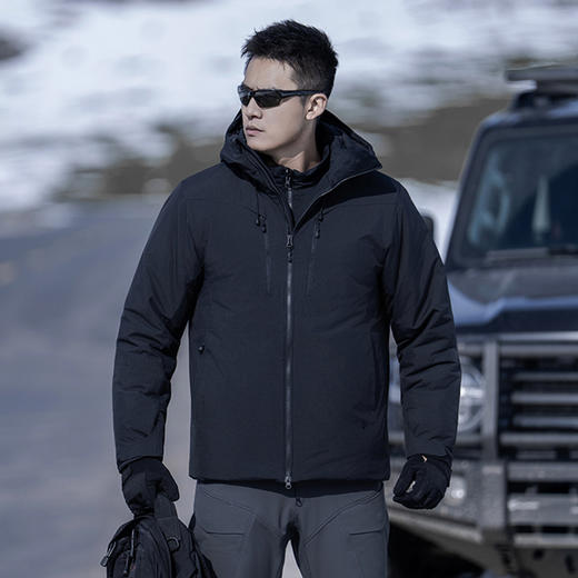 【龙牙上新】隐之火象战术连帽棉服 商品图4