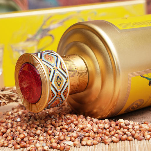 【自营】贵州茅台集团茅乡金品53度酱香型白酒500ml 礼盒装送礼宴请 53度 500mL 6瓶 商品图1