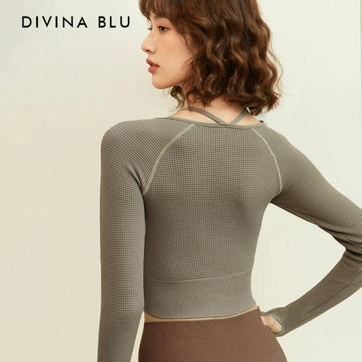 DIVINA BLU 丹麦系列 迪唯纳华夫格长袖S120（售后说明：收货15天内支持调换货） 商品图4
