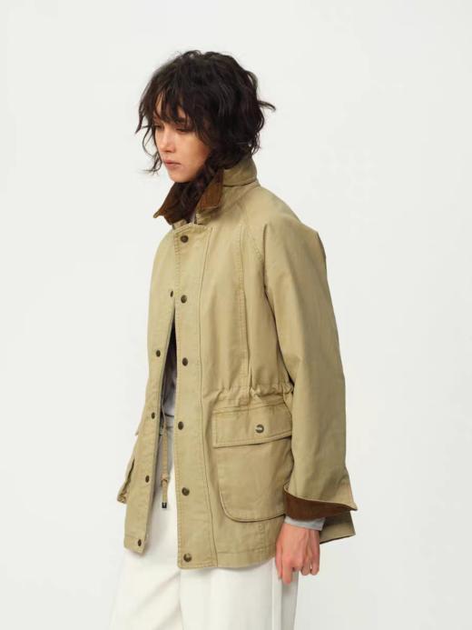 Evistub girls/E-5DWT1411/重水洗全棉复古谷仓夹克 商品图3