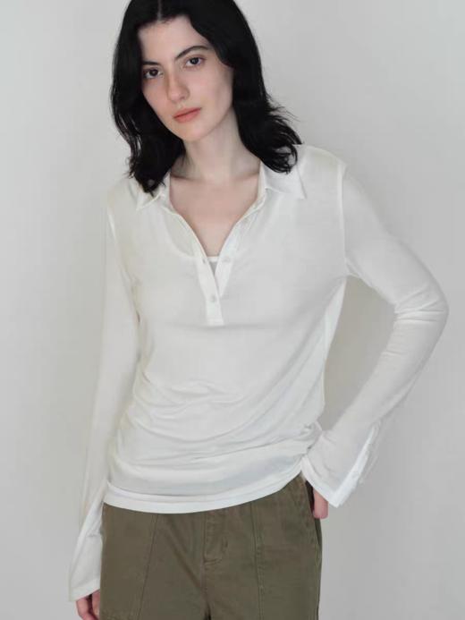 Evistub girls/E-5XCX933/莱赛尔羊毛POLO长袖女秋 商品图0