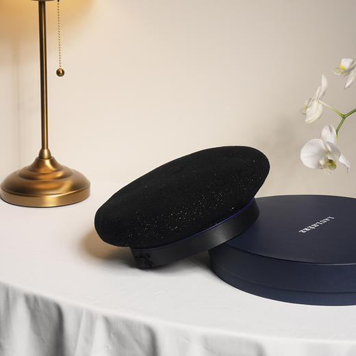 北京仓｜LAULHERE-BASQUE-黑金色-贝雷帽［法国设计师］ 商品图8