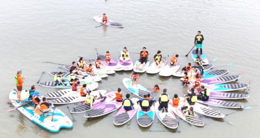 【独立/亲子】白云湖骑行+桨板1日营 商品图0