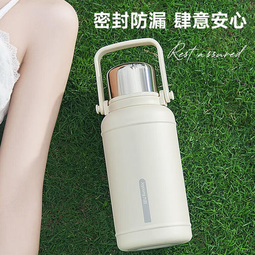 九阳保温杯316L不锈钢大容量保温学生水杯户外旅行壶车载暖水壶 商品图8