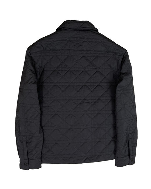 中性款绗缝格薄夹棉夹克外套he010 商品图1