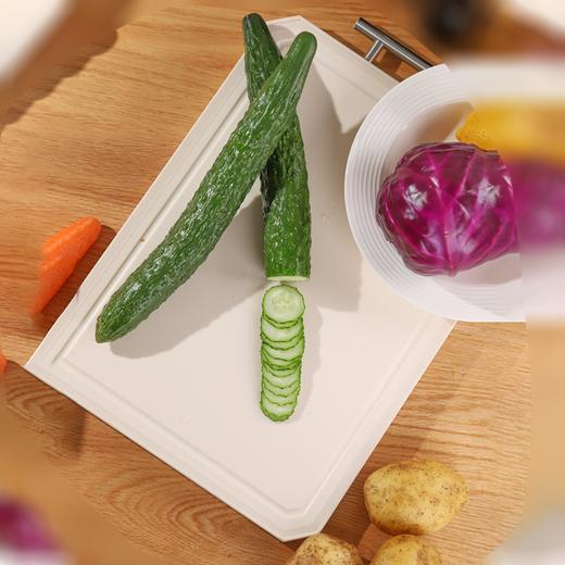 疯抢中！！【“纯钛”双面菜板】一板双面 生熟分切 食品级PP面+纯钛面 加厚耐砍 悬空设计不贴台面 干净卫生 守护全家健康 商品图3