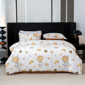 红蜻蜓亲肤棉四件套-暖阳浅语