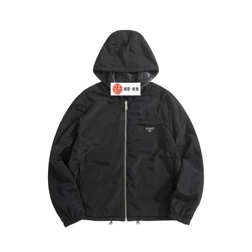 男款双面穿尼龙皮革夹克外套he020 商品图3