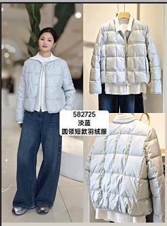 582725圆领短款羽绒服 商品图0