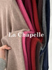 专柜实拍【镂空钩边+兔毛/绵羊毛】拉夏贝尔/La Chapelle高品质毛衣~舒适亲肤不扎！设计感时髦圆领针织毛衣 商品缩略图4