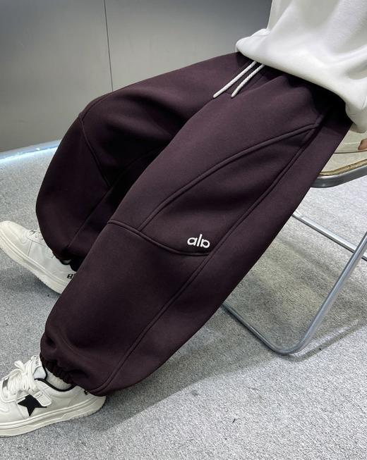 点此购买 120-170Alo秋冬季中大童立体裁剪加绒卫裤 xb 335336 商品图4