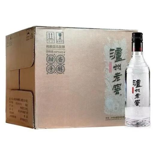 泸州老窖黑盖二曲纯粮浓香型光瓶装 42度 500ml*12瓶 整箱装  京东快递 商品图4