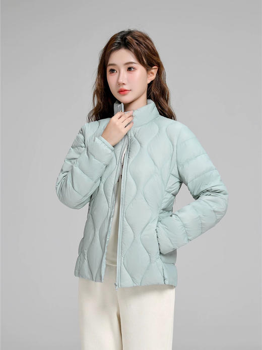 心选丨【秋冬必备】葫芦纹轻型羽绒服合集 连帽/立领/马甲款 90白鸭绒——又蓬又暖又轻盈 商品图3