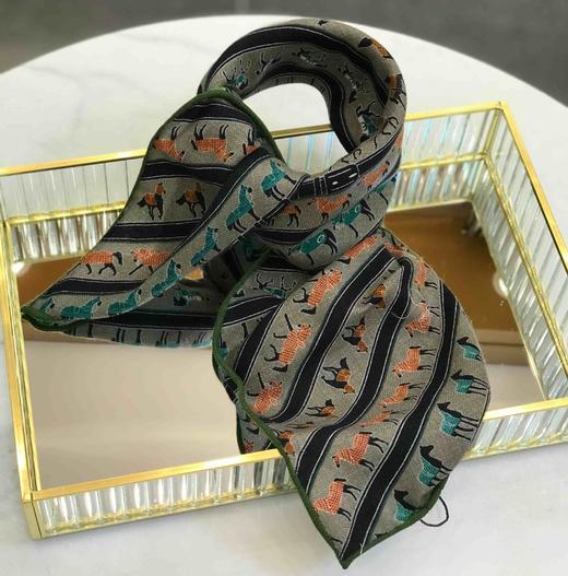 优品堂『奢迷』真丝+羊毛70x70方巾 商品图1