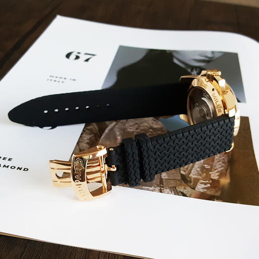 【95新】CHOPARD 萧邦161264-5001天文台认证自动机械机芯日期显示MILLE MIGLIA系列44MM（男款）18K玫瑰金191025NJS08 商品图5