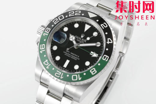 劳力士EWE格林尼治型系列“雪碧圈”格林尼治GMT 3285机 三珠带 板带 男士腕表 商品图2
