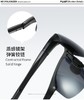 跑能新款偏光太阳镜/时尚运动眼镜/金属复古半框 商品缩略图7