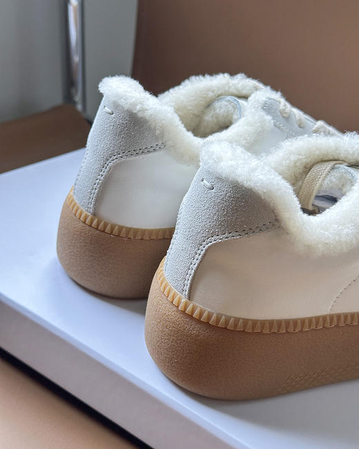 现货 THS-限时 M6家 女士 内里羊羔毛厚底德训鞋 2色 BZ1273 商品图9