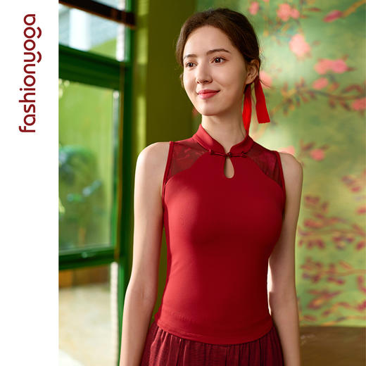 FC15255 新中式瑜伽背心 商品图8
